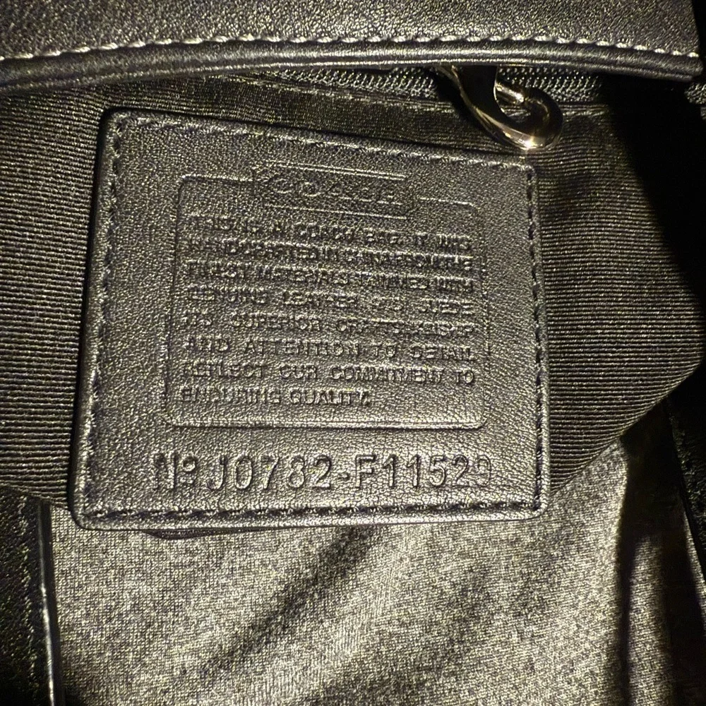 Coach Signature Tote Bag